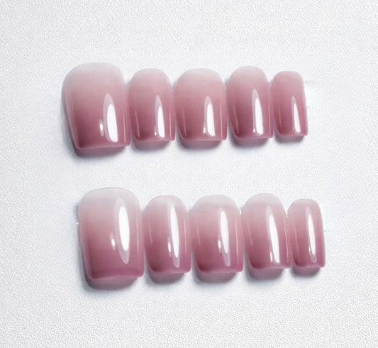 Plum Whisper (Squoval)